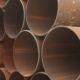 close up view of medium diameter pipes